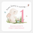 Search for bunny birthday stickers Pink
