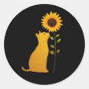 Search for minimalist cat stickers Animal