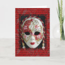 Search for venetian mask cards invites Venice