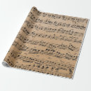 Search for musical wrapping paper Classy