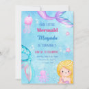 Search for editable birthday invitations Under the sea