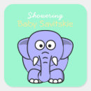 Search for elephant kids stickers Green