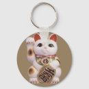 Search for good luck cat key rings Fortune