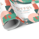 Search for hand painted christmas wrapping paper Red and green