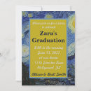 Search for van gogh starry night invitations Blue