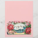 Search for vintage floral flyers Pink