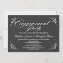 Search for classy engagement party invitations Grey