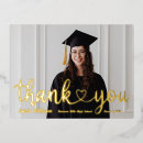 Search for gold foil postcards Graduation