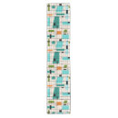 Search for turquoise and orange placemats Mid century modern design