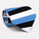 Search for white blue ties Black