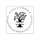 Search for tree rubber stamps Elegant