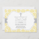 Search for damask christening invitations Christian