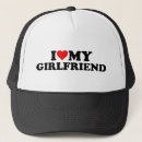 Search for i love my girlfriend hats Funny