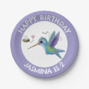 Search for hummingbird paper plates Cute