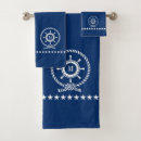 Search for monogrammed boat towels Nautical