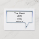 Search for comics business cards Bubble