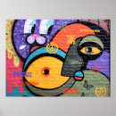 Search for black and white graffiti art Wall