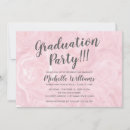 Search for marble graduation invitations High school graduation