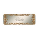Search for ornate frame return address labels Stylish