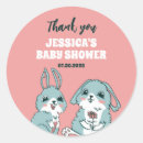 Search for cartoon rabbits stickers Bunny