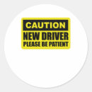 Search for caution stickers Driving