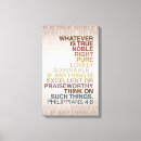 Search for philippians 4 8 art Scripture