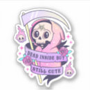 Search for skull print stickers Kawaii