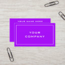 Search for violet business cards Professional