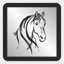 Search for silver horse stickers Equine