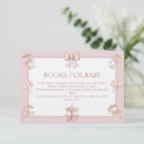 Search for pink carousel invitations Baby