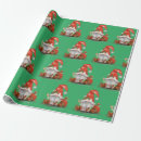 Search for gnome for christmas wrapping paper Cute