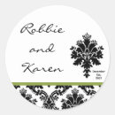 Search for apple wedding stickers Green