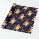 Search for tiger christmas wrapping paper Cute
