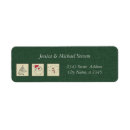 Search for linen return address labels Green