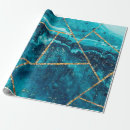Search for geode wrapping paper Blue