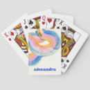 Search for watercolor playing cards Summer