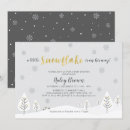Search for winter wonderland invitations Snowflakes