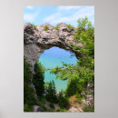 Search for mackinac island posters Arch rock