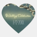 Search for heart tree wedding stickers Forest