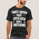Search for irish and puerto rican tshirts Country