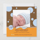 Search for polka dot monogram invitations Boy
