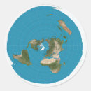 Search for earth map stickers Equidistant
