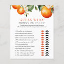 Search for greenery baby shower games Mummy or daddy