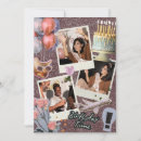 Search for collage birthday invitations Boho