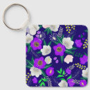 Search for pansy flower key rings Vintage