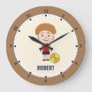 Search for sports nursery clocks Cute