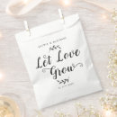 Search for seed packets weddings Let love grow