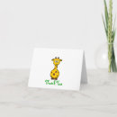 Search for giraffe thank you cards Thanks