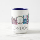 Search for colourful skylines mugs Silly
