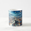 Search for snowy winter scene mugs Village